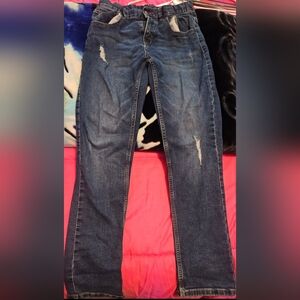 Tommy Hilfiger Kids Distressed Denim Jeans